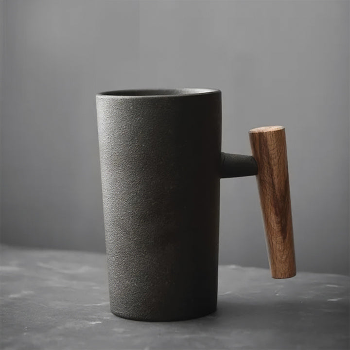 Stone and Wood Mug