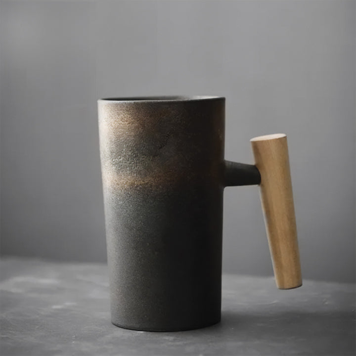 Stone and Wood Mug