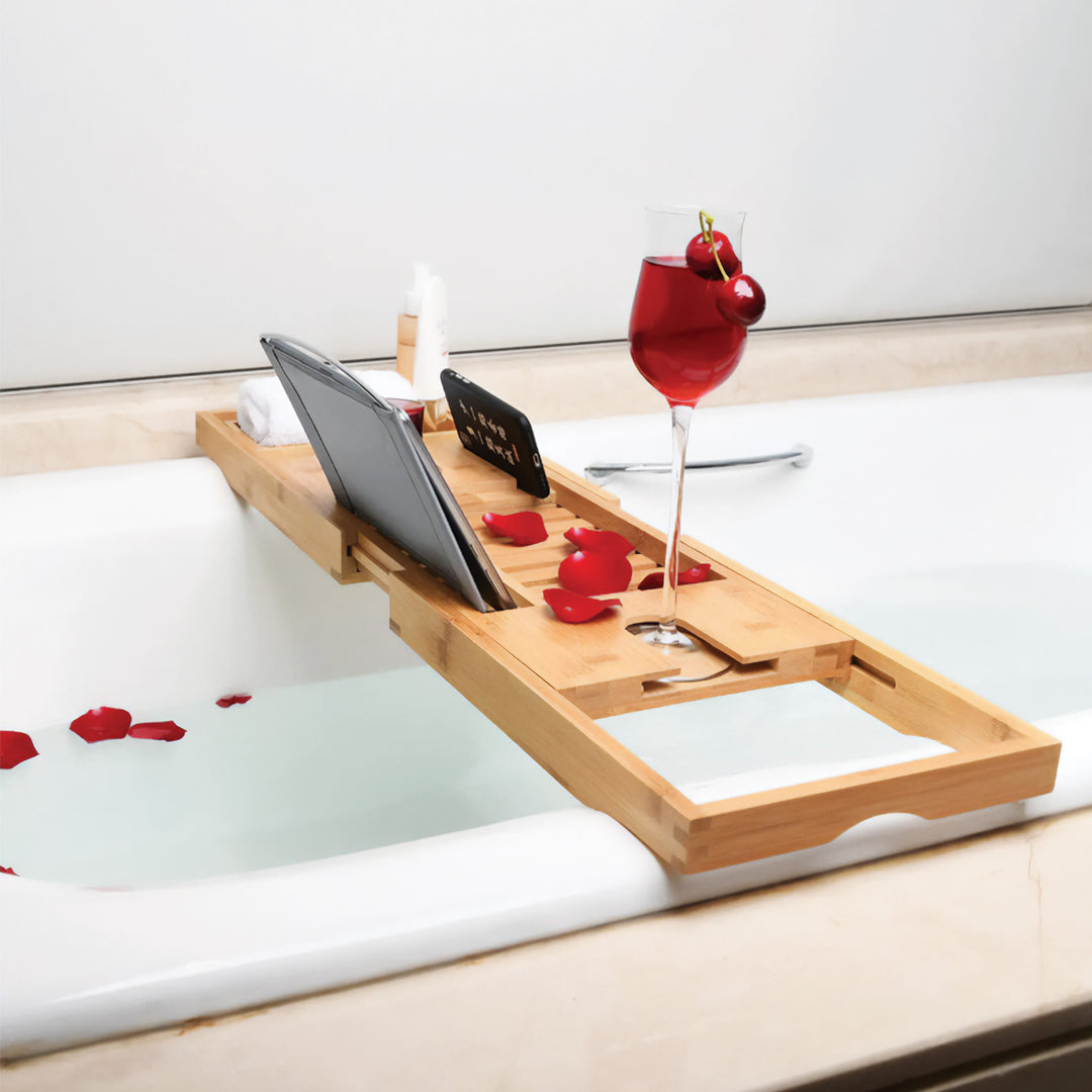 Bamboo Bathtub Tray