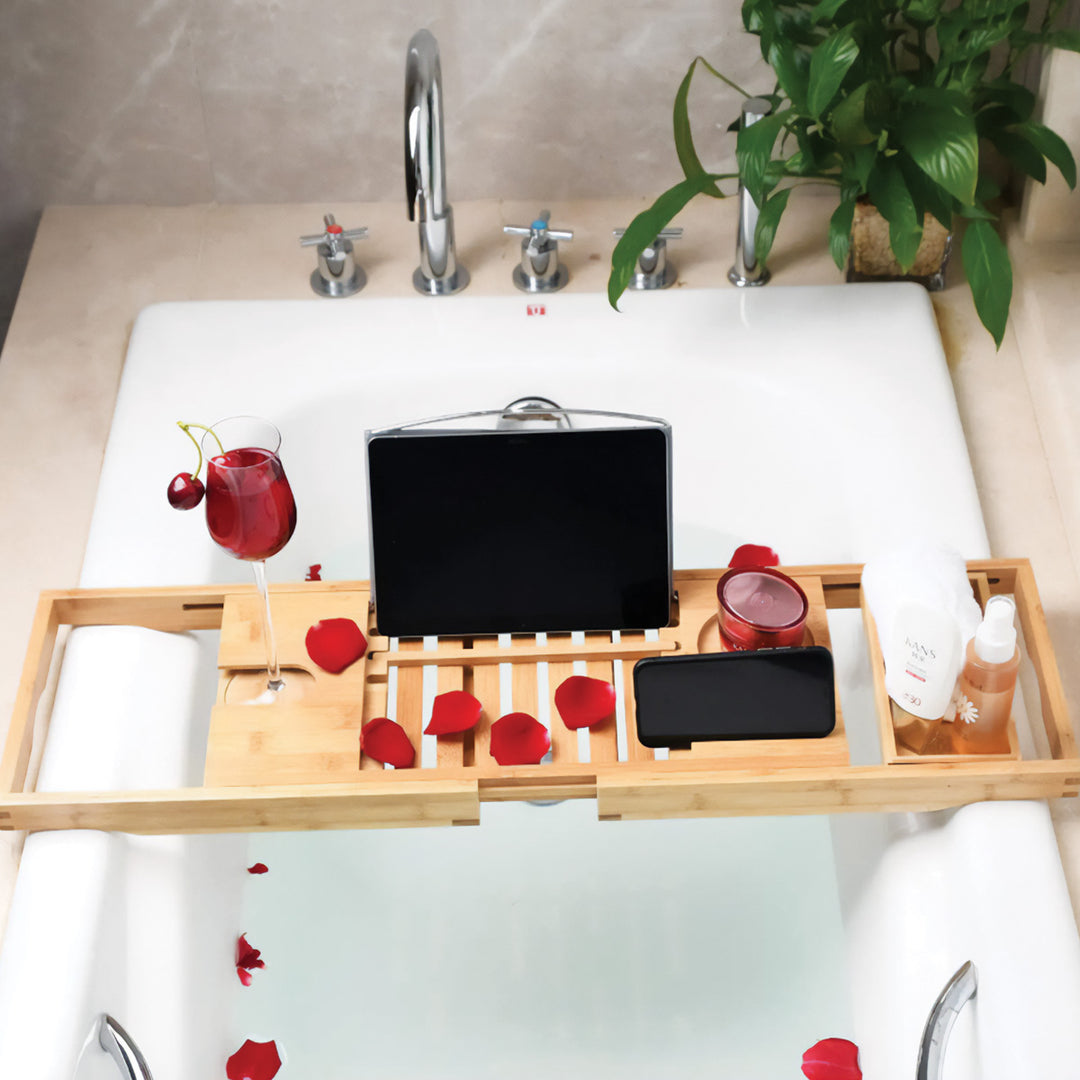 Bamboo Bathtub Tray