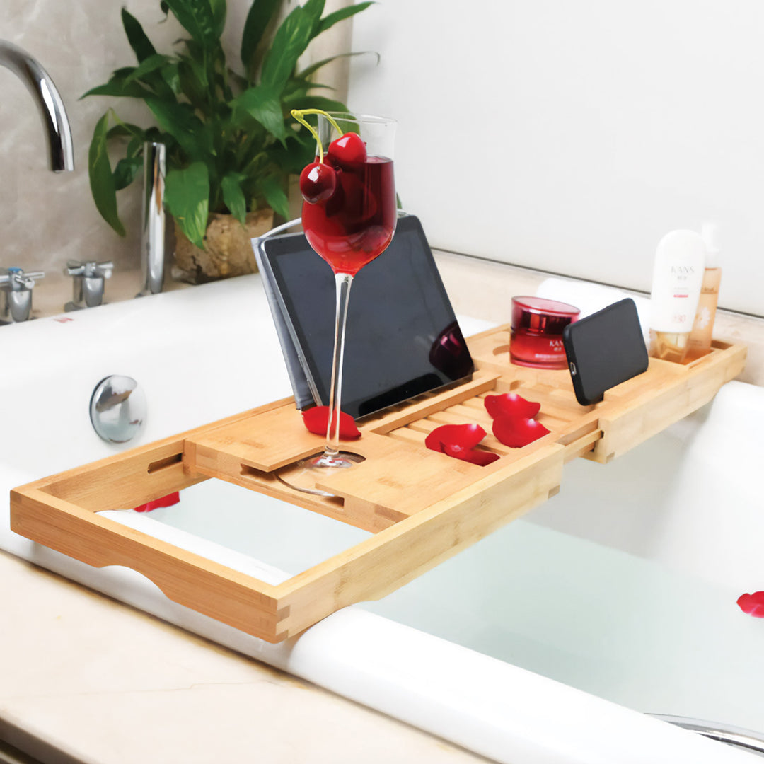 Bamboo Bathtub Tray