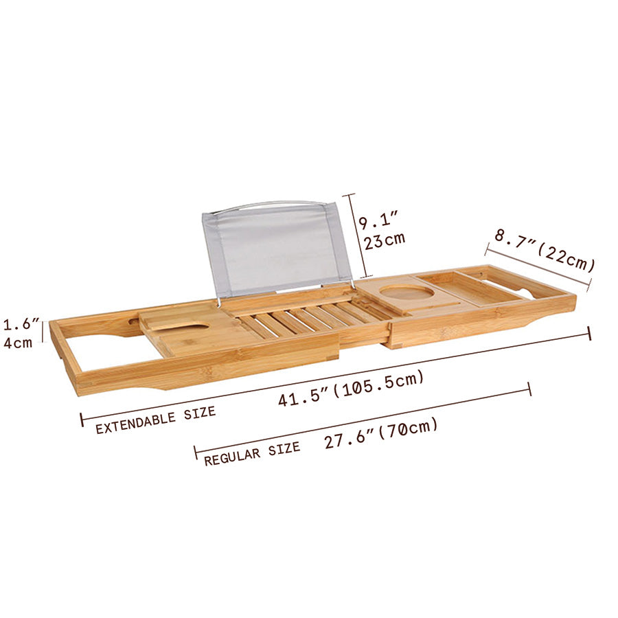 Bamboo Bathtub Tray