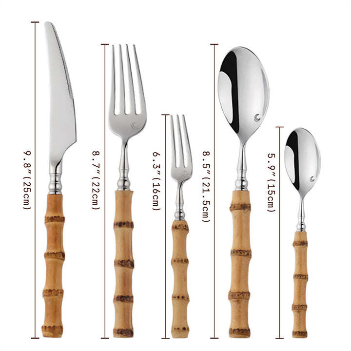 Bamboo Flatware Set