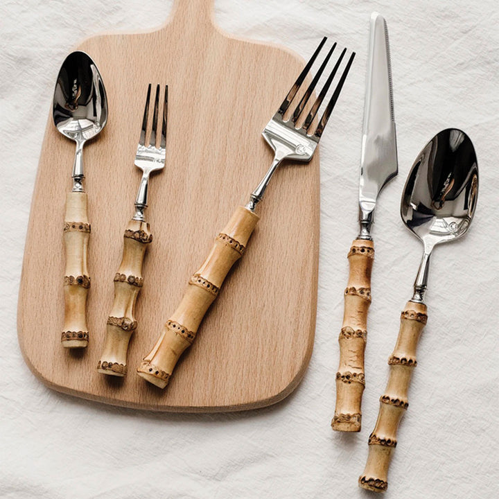 Bamboo Flatware Set