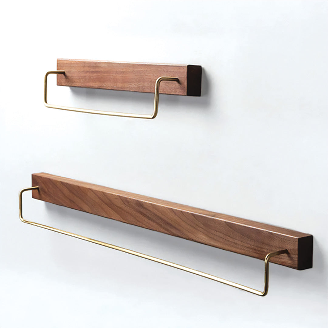 Black Walnut Towel Rack