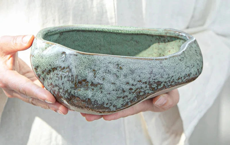 Retro Ceramic Small Flower Pot