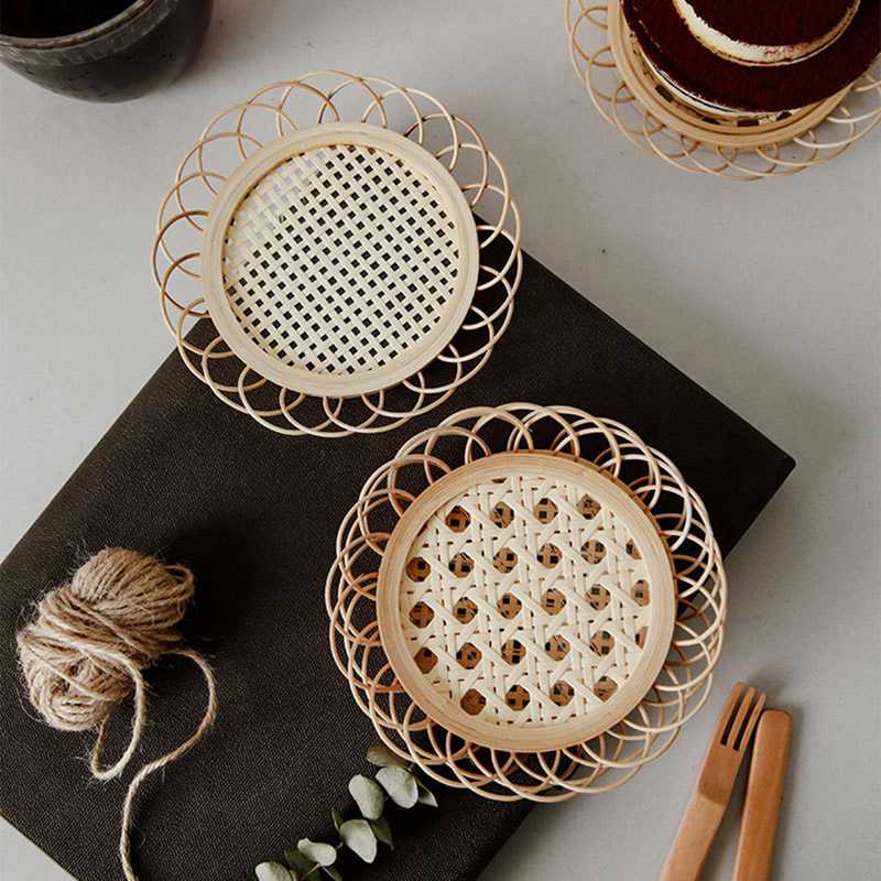 Handmade Bamboo Coasters