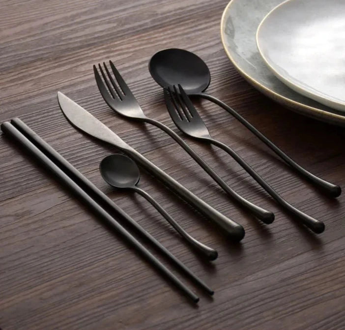 Retro Stainless Steel Silverware