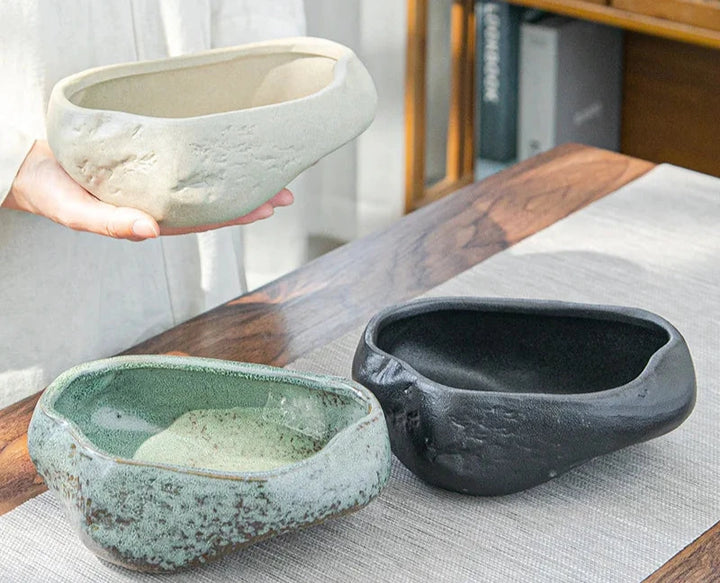 Retro Ceramic Small Flower Pot