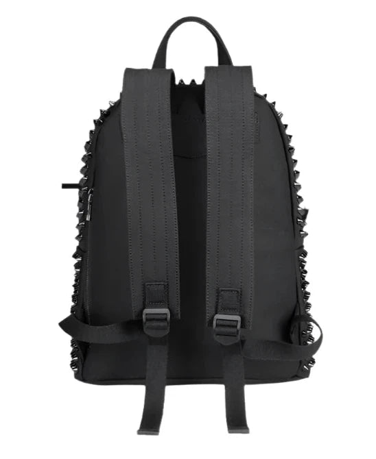 Leather Rivet Black Backpack