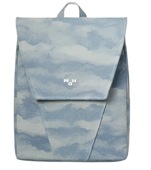 Denim Jacquard Backpack