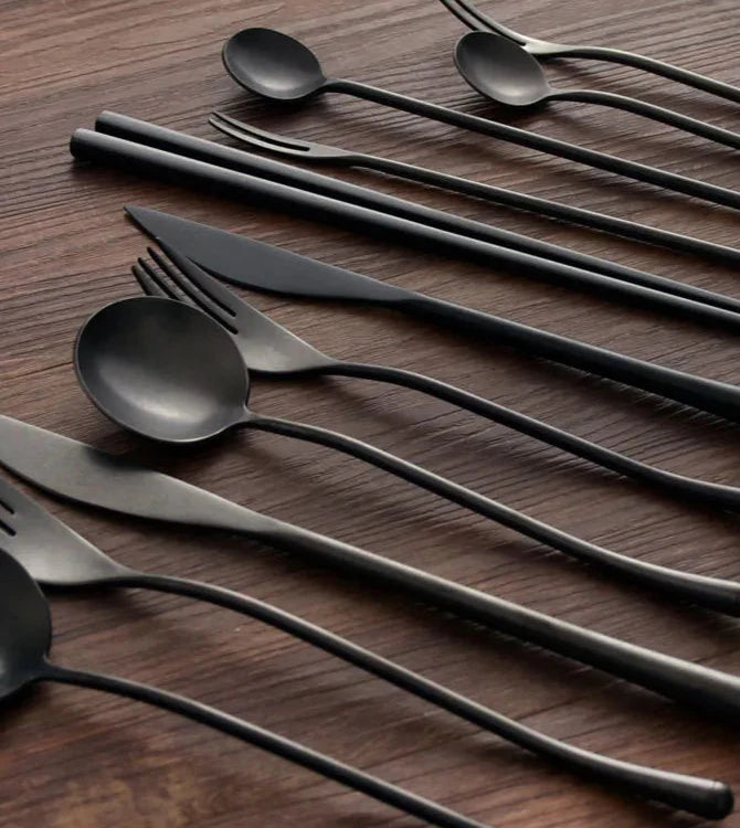 Retro Stainless Steel Silverware