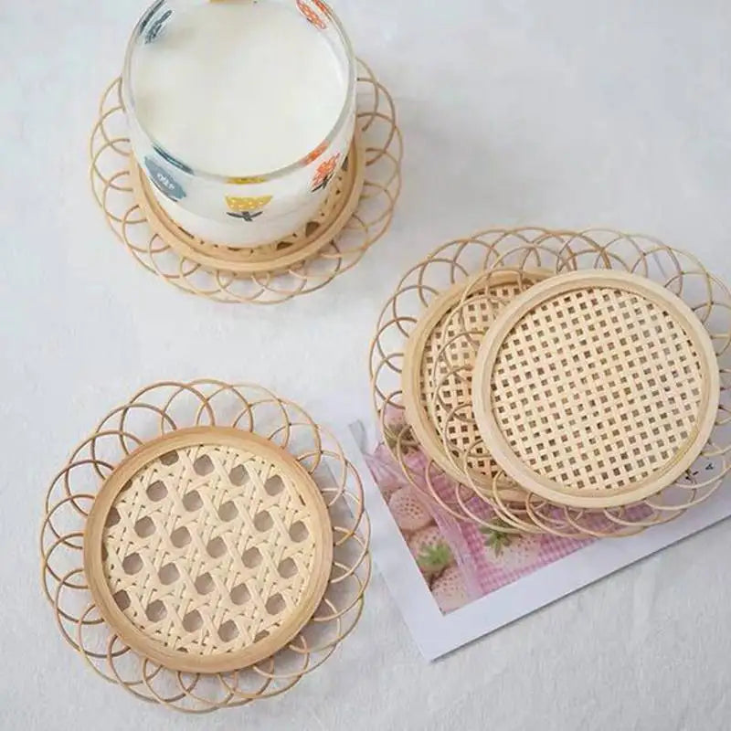 Handmade Bamboo Coasters