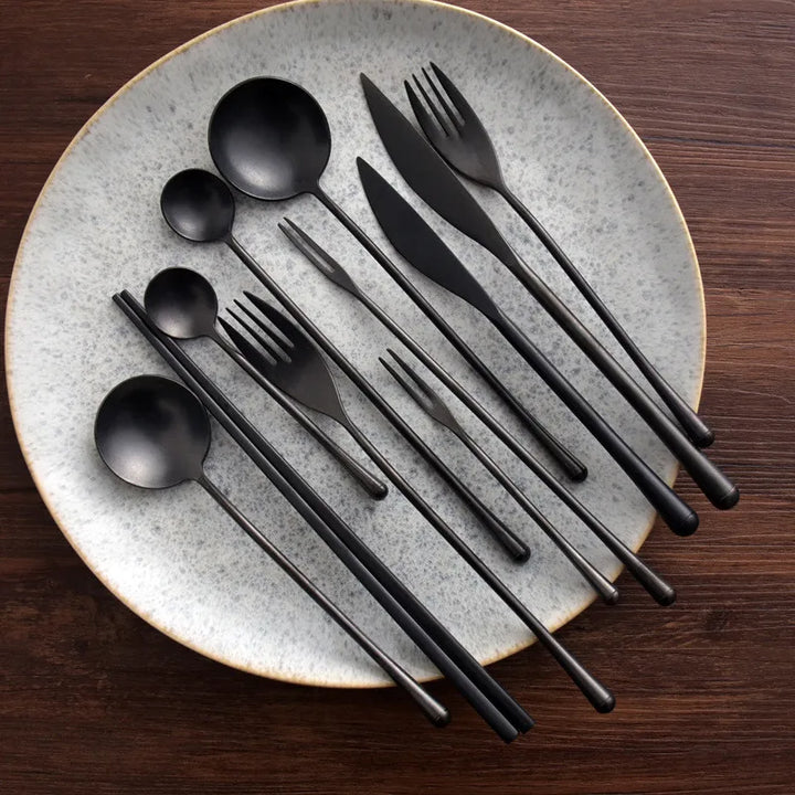 Retro Stainless Steel Silverware