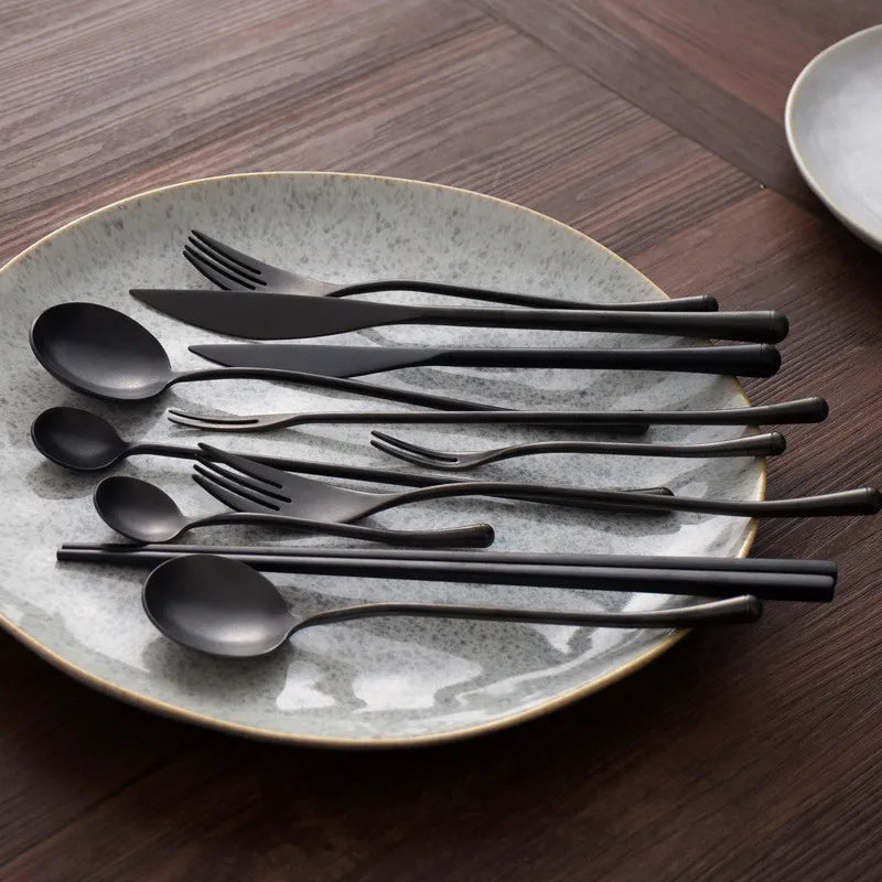 Retro Stainless Steel Silverware