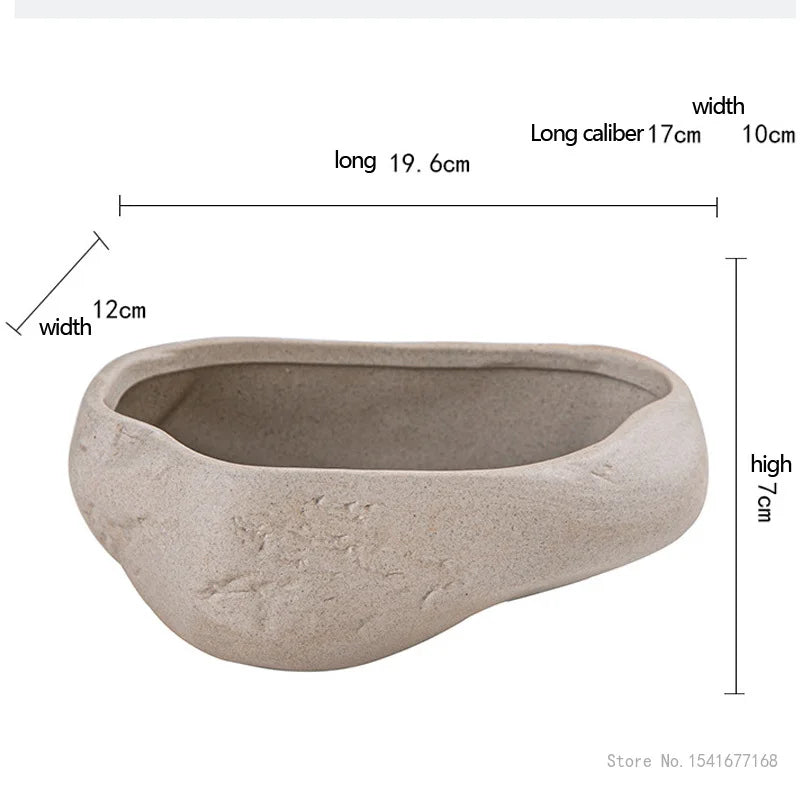 Retro Ceramic Small Flower Pot