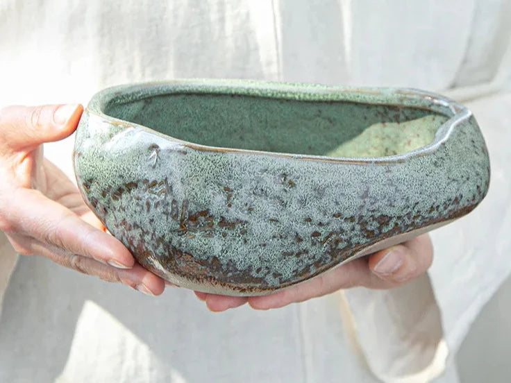 Retro Ceramic Small Flower Pot