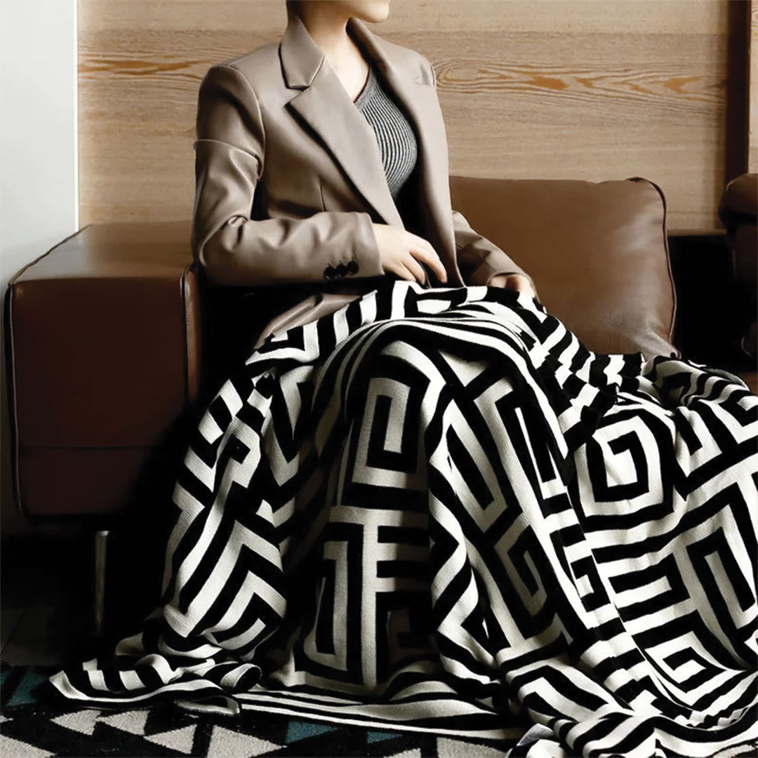 Aria Knit Throw Blanket