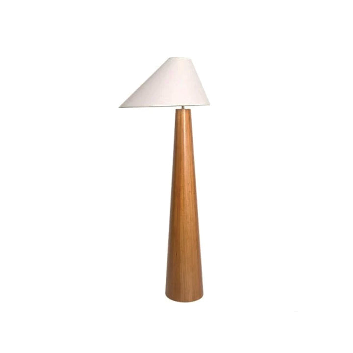 Golden Walnut Floor Lamp