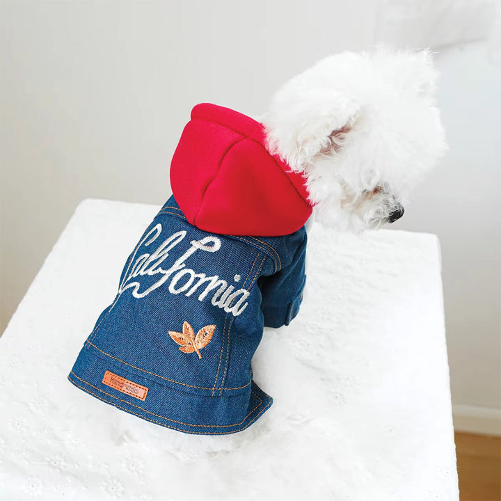 California Denim Dog Jacket