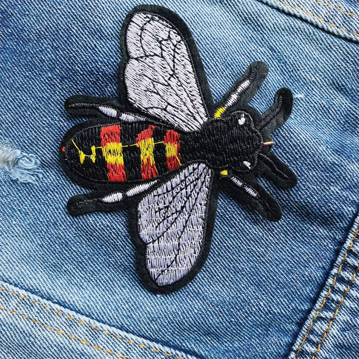 Bumble Bee Denim Dog Jacket