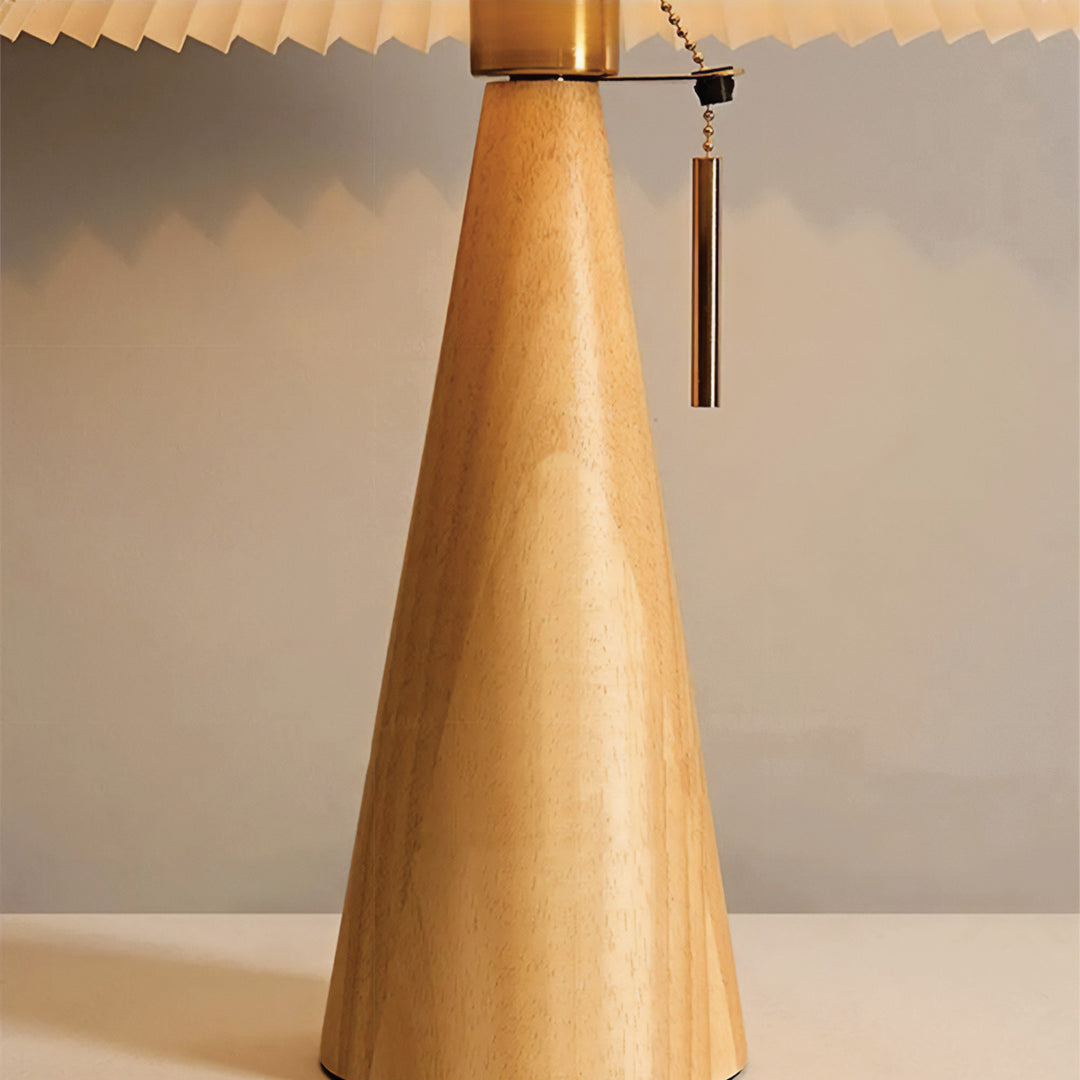 Pleated Table Lamp