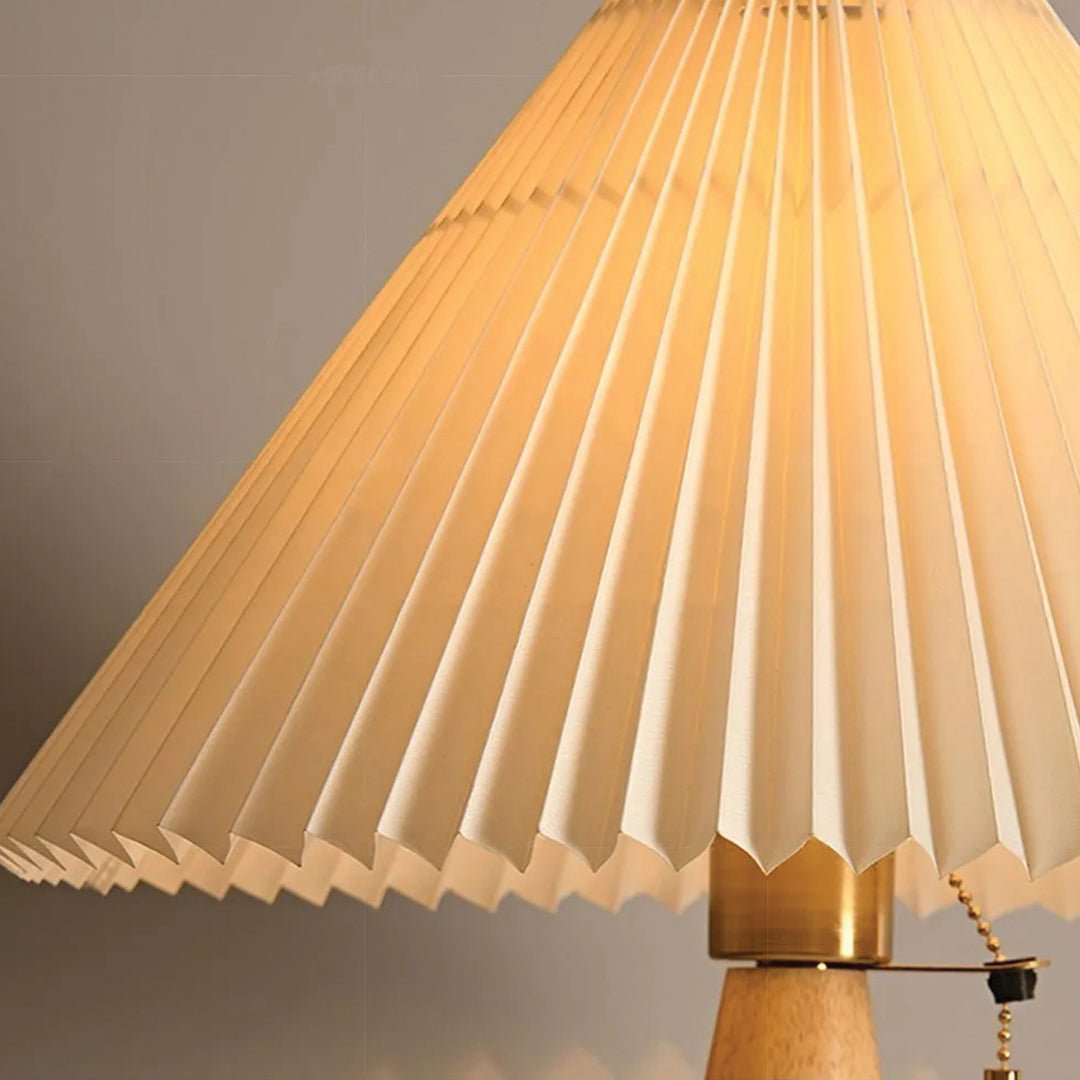 Pleated Table Lamp