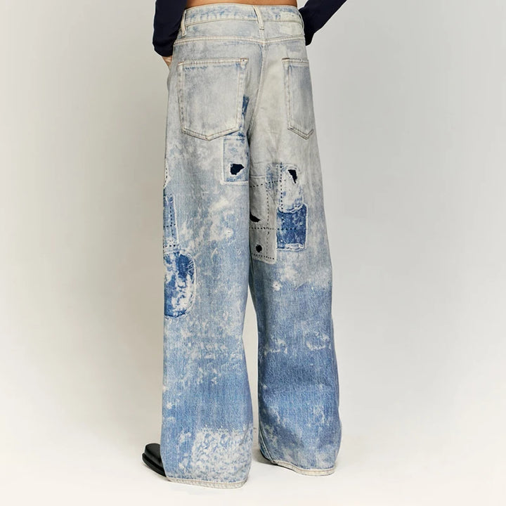 Tie-Dyed Unisex Jeans