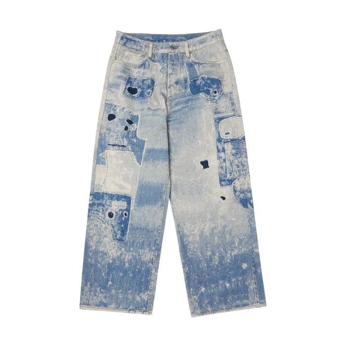 Tie-Dyed Unisex Jeans