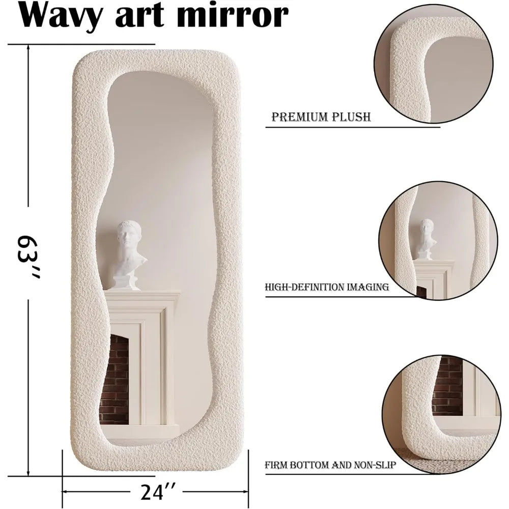 Wavy Arched Mirror