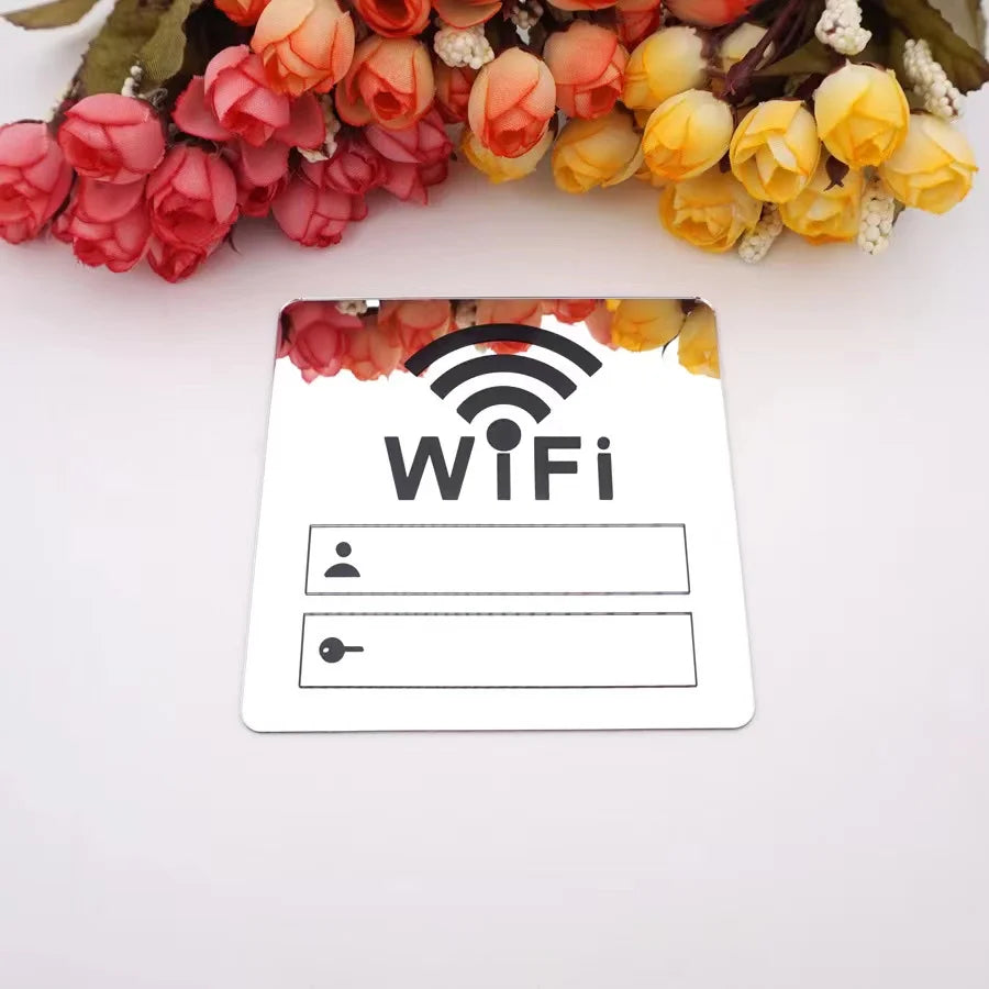Wi-Fi info Sign