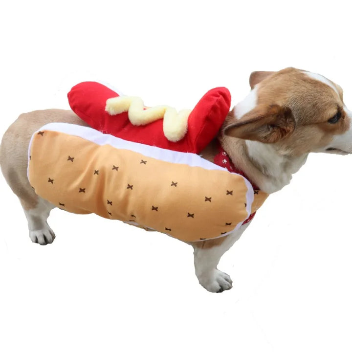 Pet Halloween Hot Dog Costumes