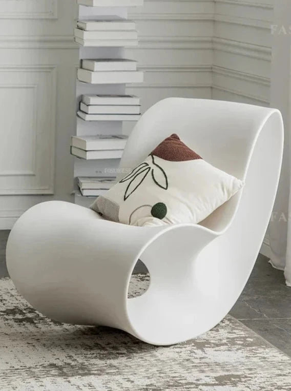 European Plastic Rocking Chair