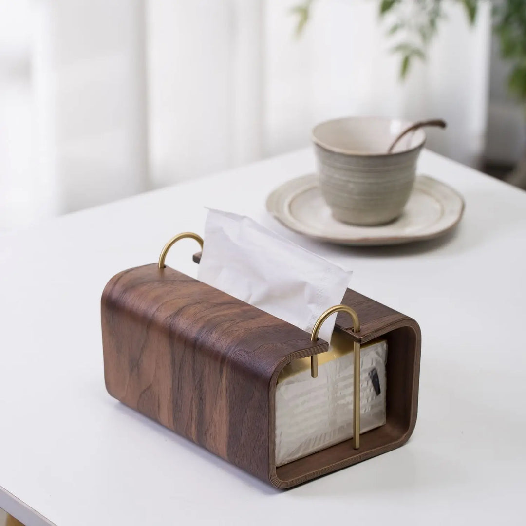 Luxury Wooden Tissue Box