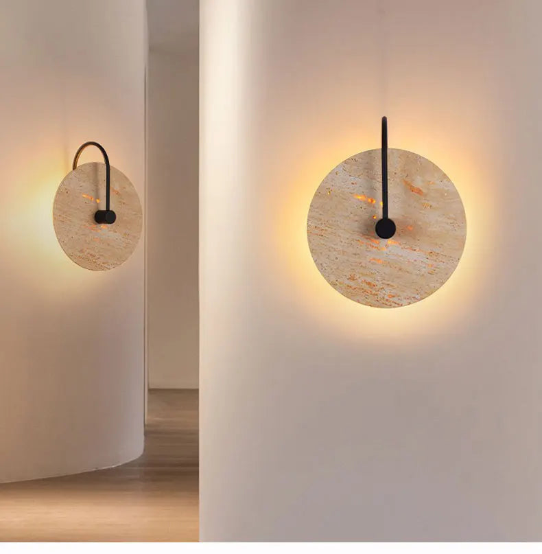 Wabi Sabi Cave Stone Wall Lamp