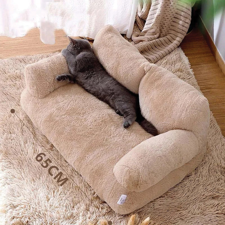 Plush Sofa Pet Bed