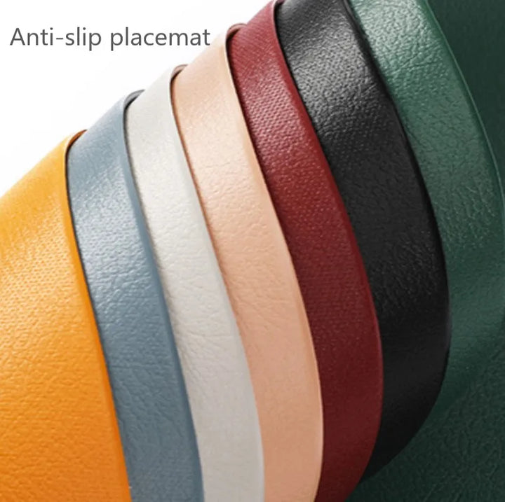Waterproof Leathe tables Placemats