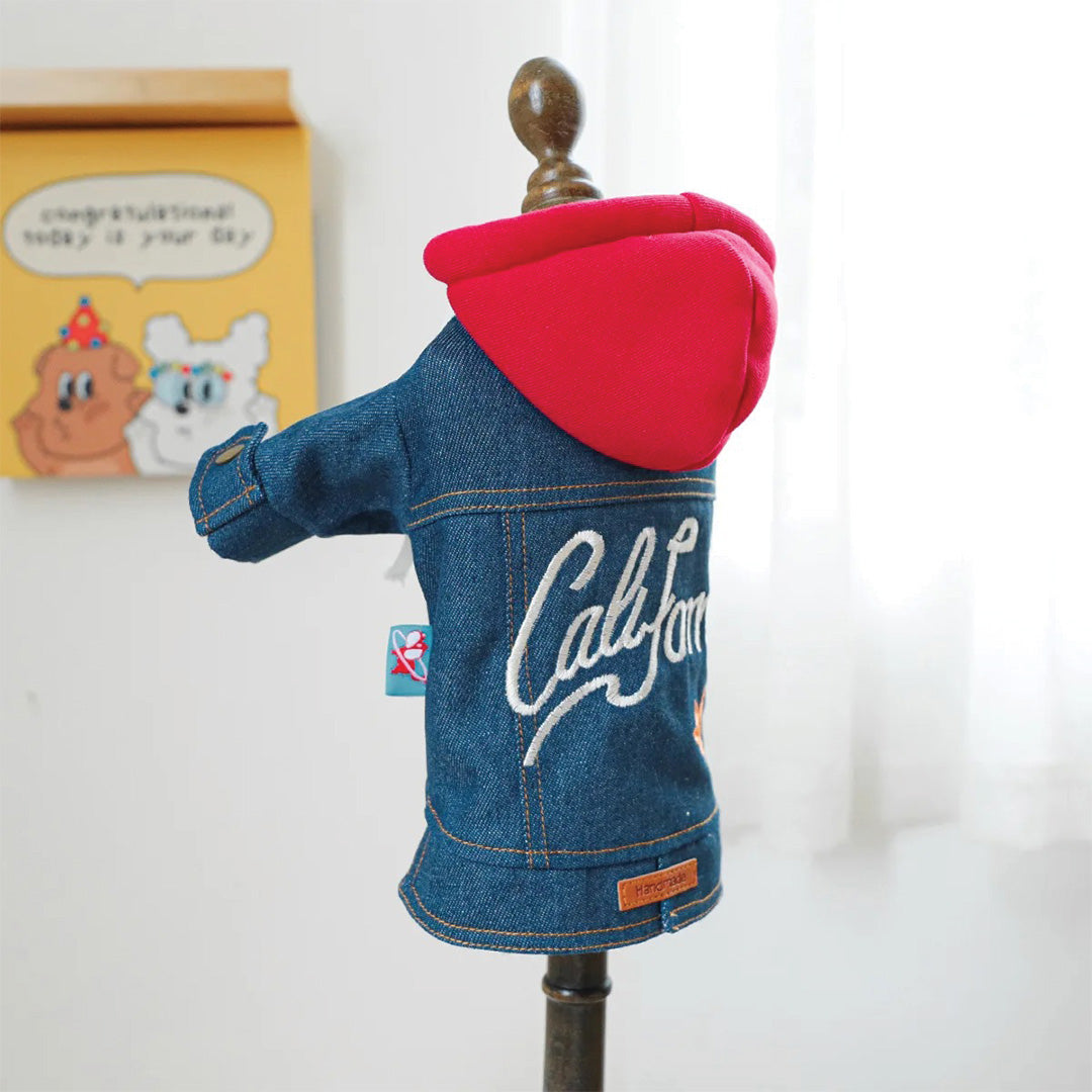 California Denim Dog Jacket