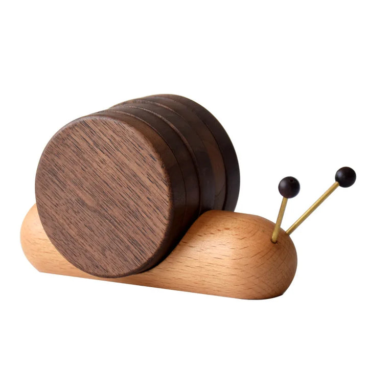 Snail Wood Cup Placemats