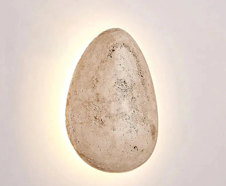 Yellow Cave Stone LED Wall Lamp