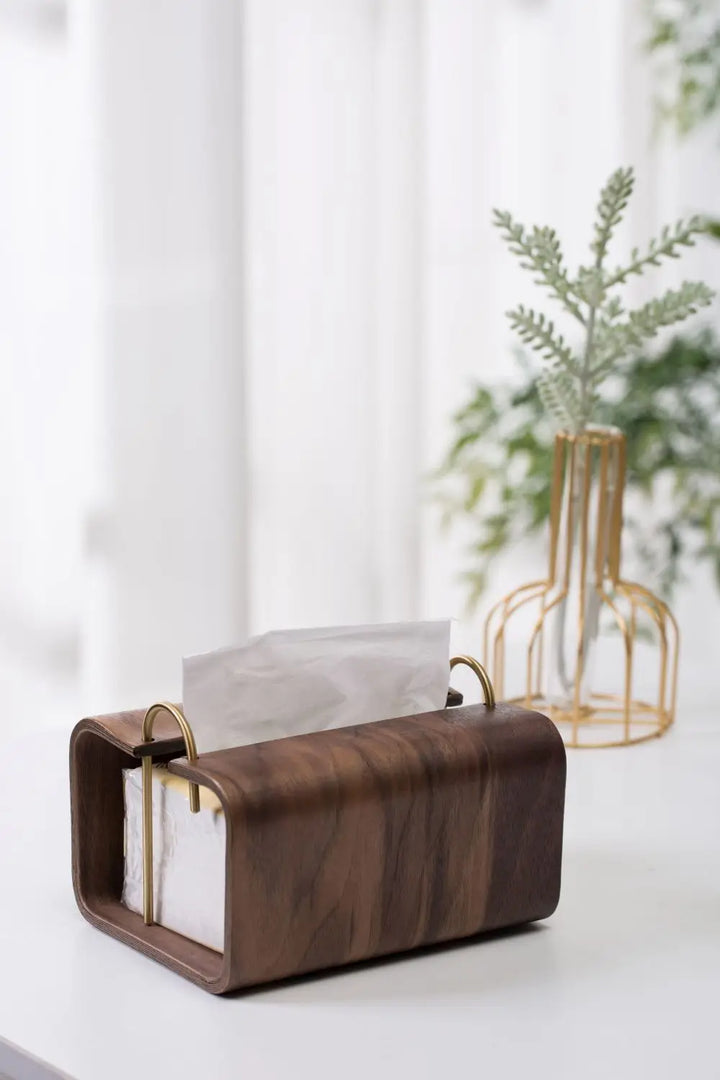 Luxury Wooden Tissue Box