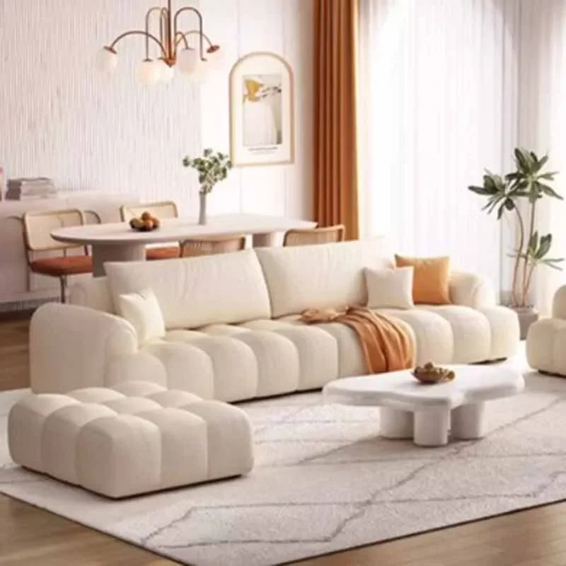 Modern Luxury Recliner Puff