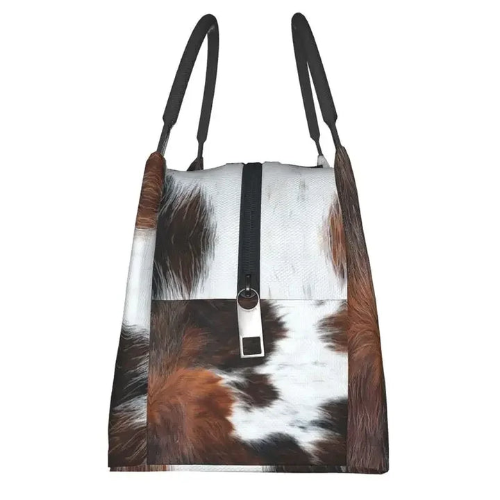 Scottish Cowhide Lunch Bag