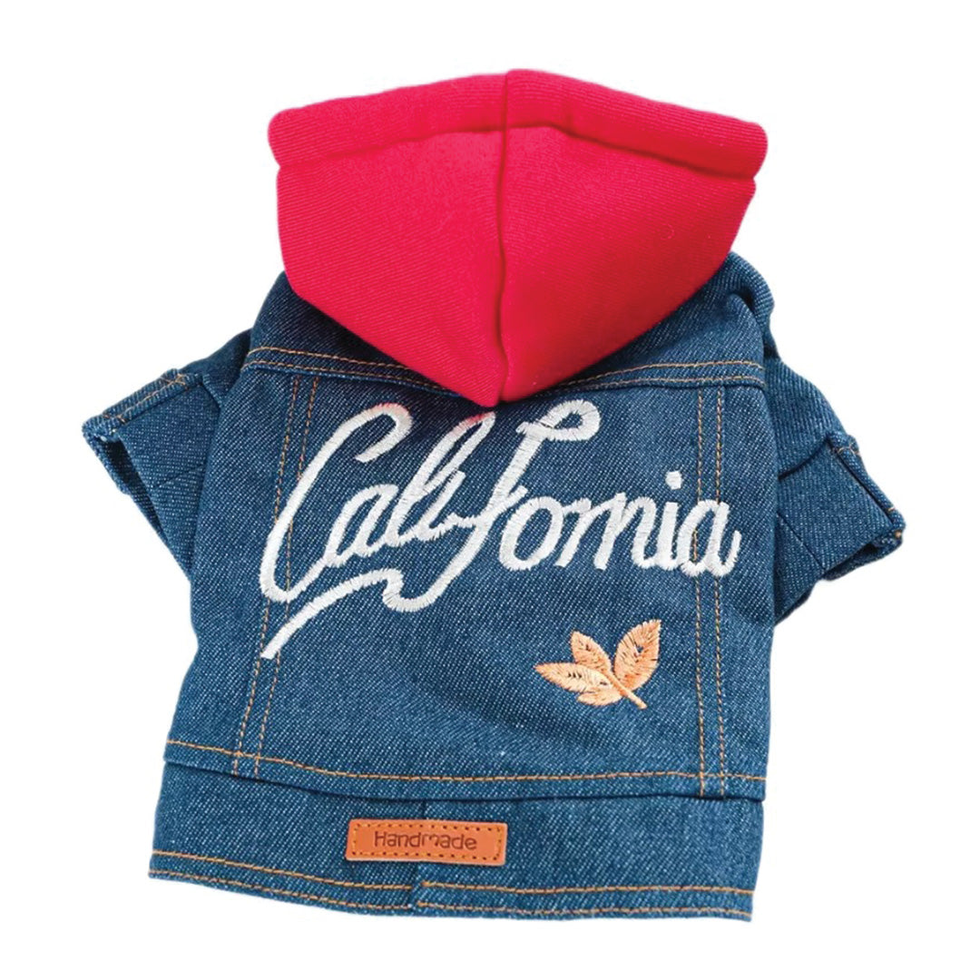 California Denim Dog Jacket