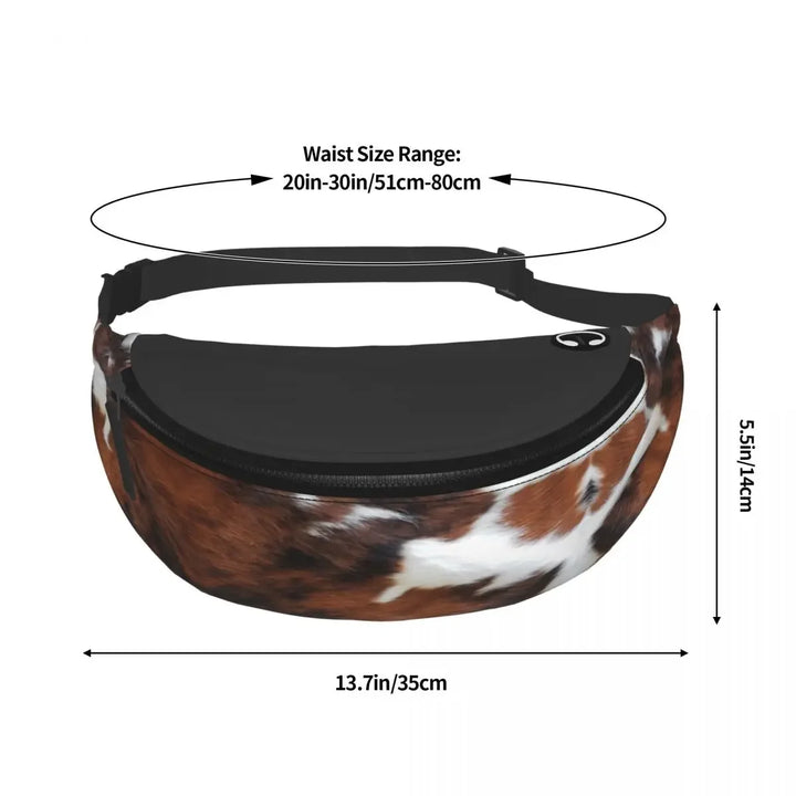 Cowhide Leather Fanny Pack