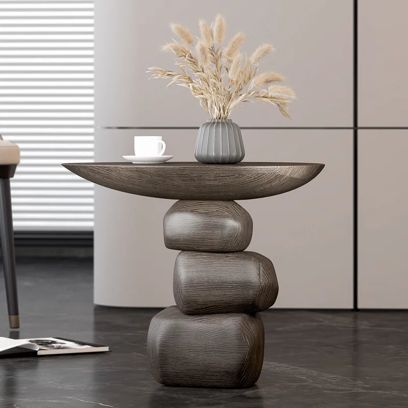 Modern Art Imitation Stone Coffee Table