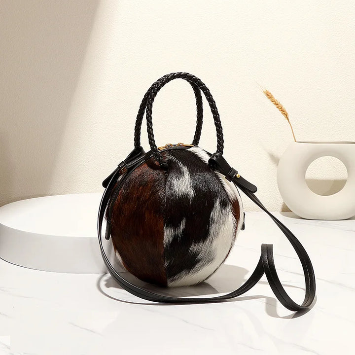 Exotic Circular Handbag A.E