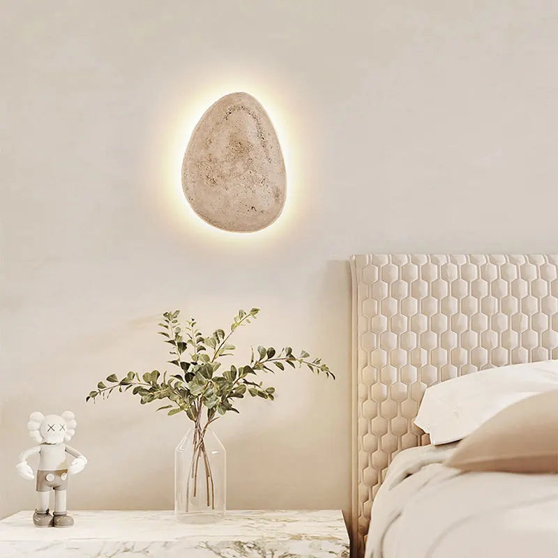 Yellow Cave Stone LED Wall Lamp