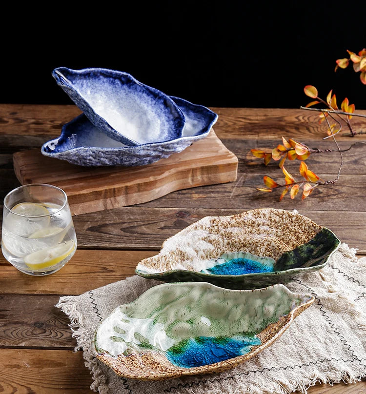 Creative Ceramic Oyster Plate Kiln