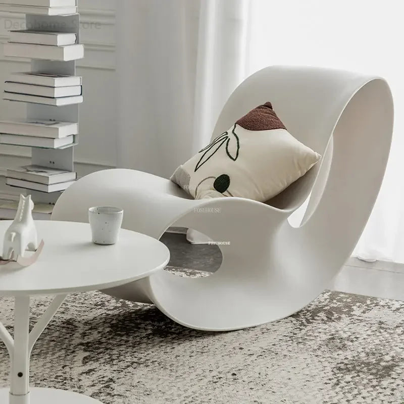 European Plastic Rocking Chair